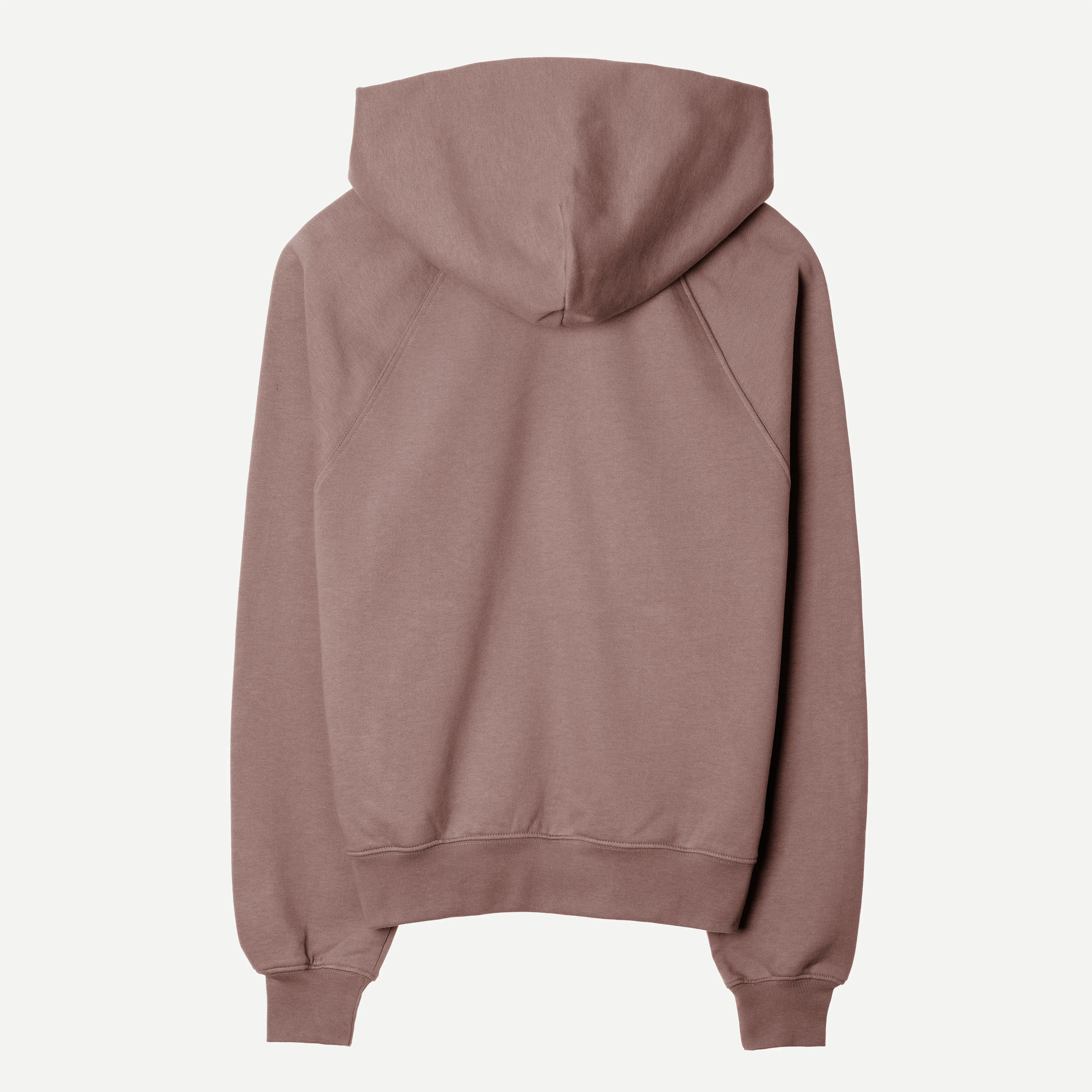 Womens Oversized Raglan Fleece Hoodie - Antler