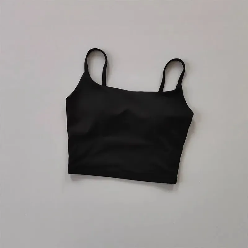 Women's Push-Up Fitness Yoga Bra - Breathable Running Vest - Gym Sports Bra with Pad