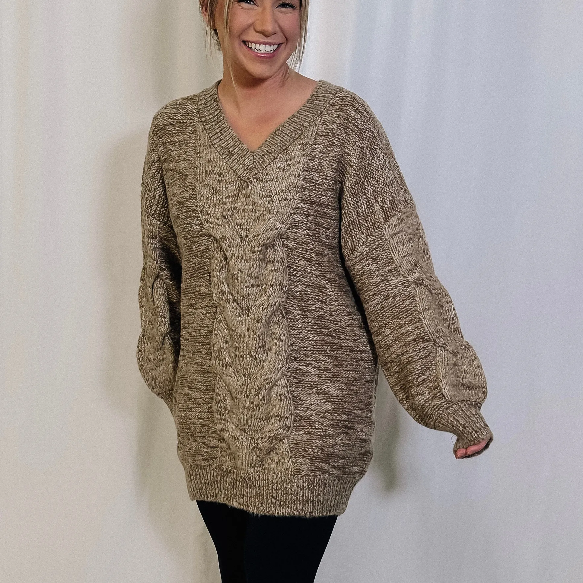 Woodland Retreat Longline Sweater