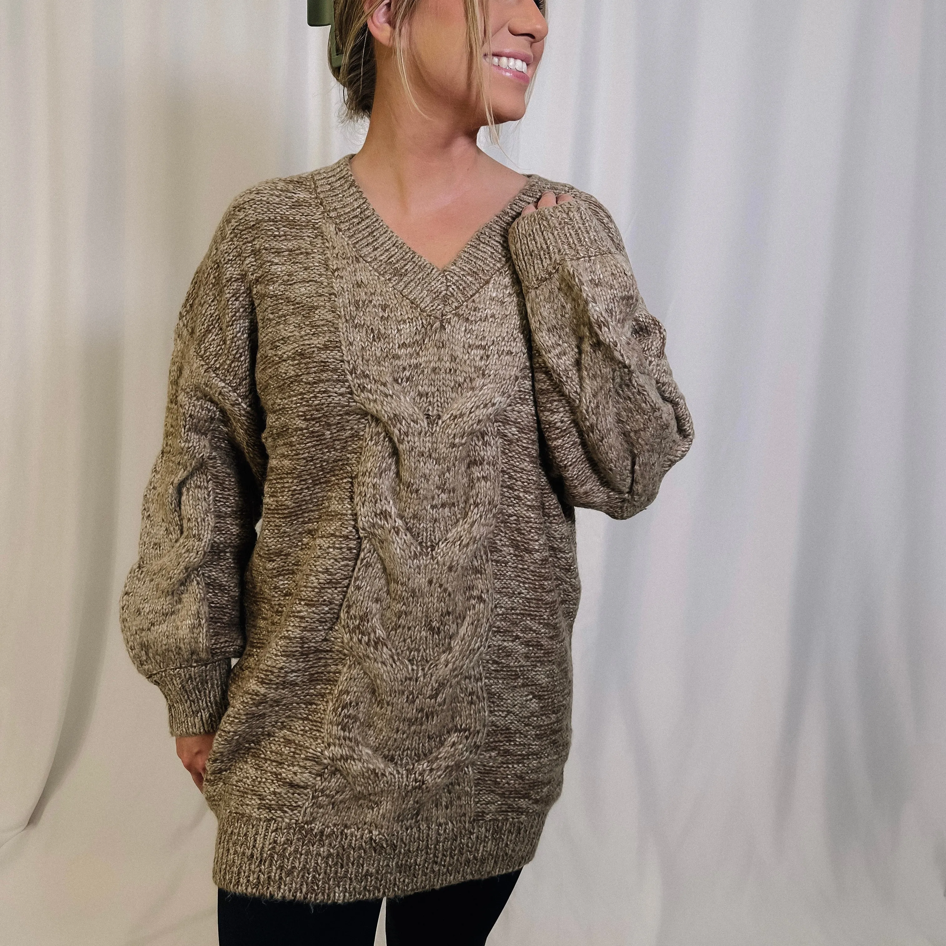 Woodland Retreat Longline Sweater