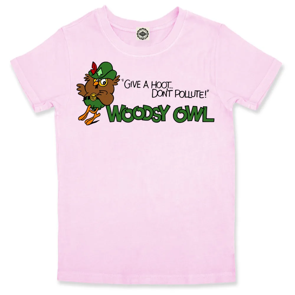 Woodsy Owl Logo Kid's Tee