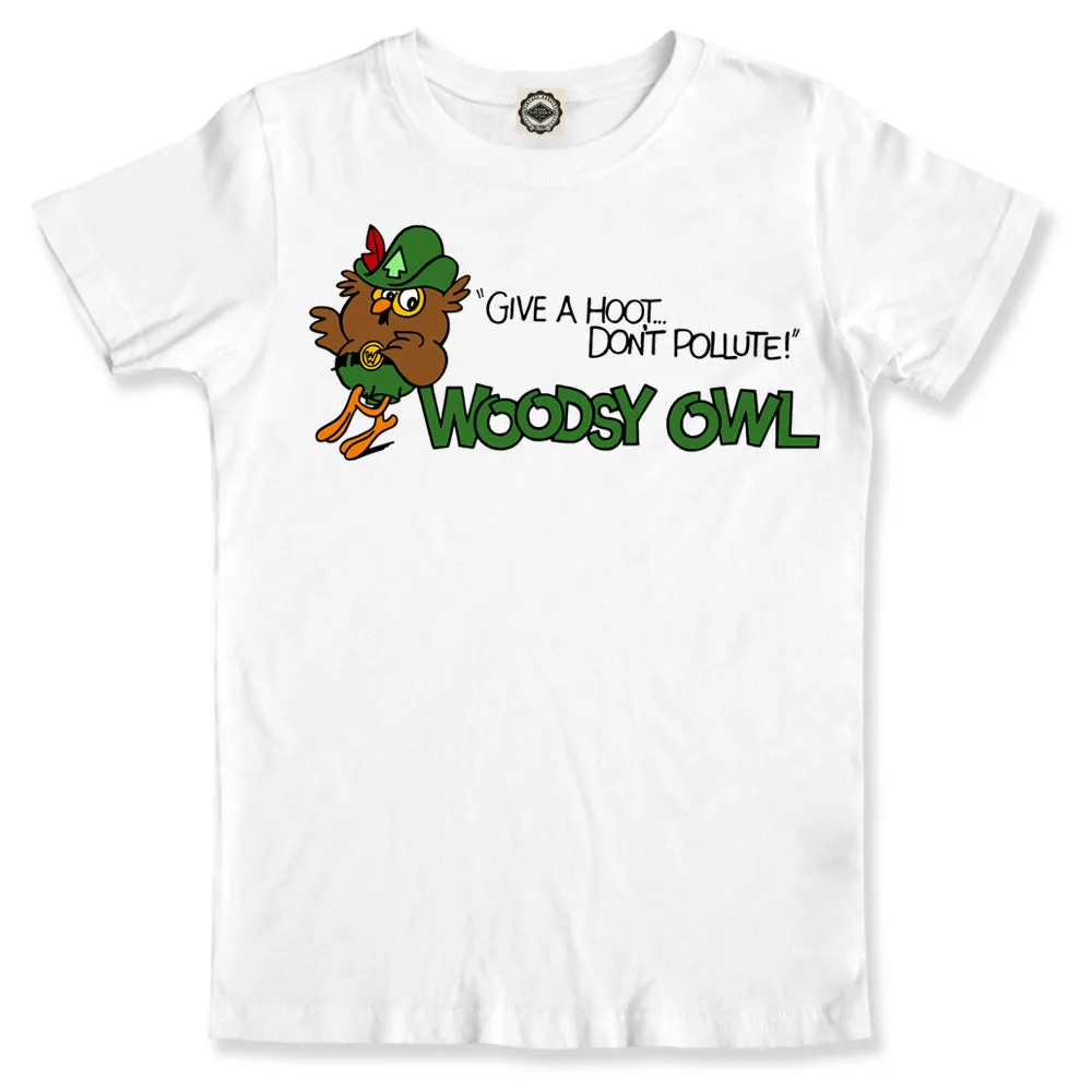 Woodsy Owl Logo Kid's Tee
