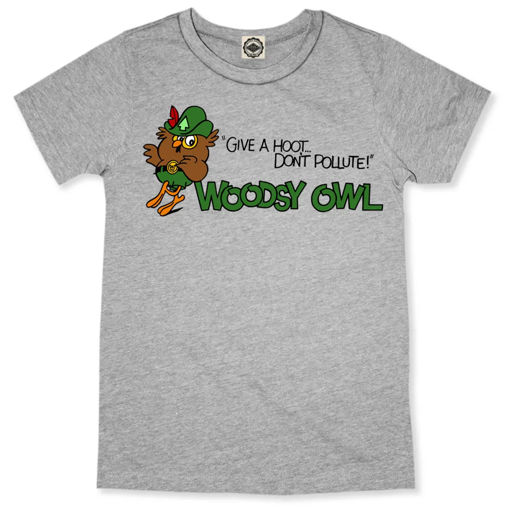Woodsy Owl Logo Kid's Tee