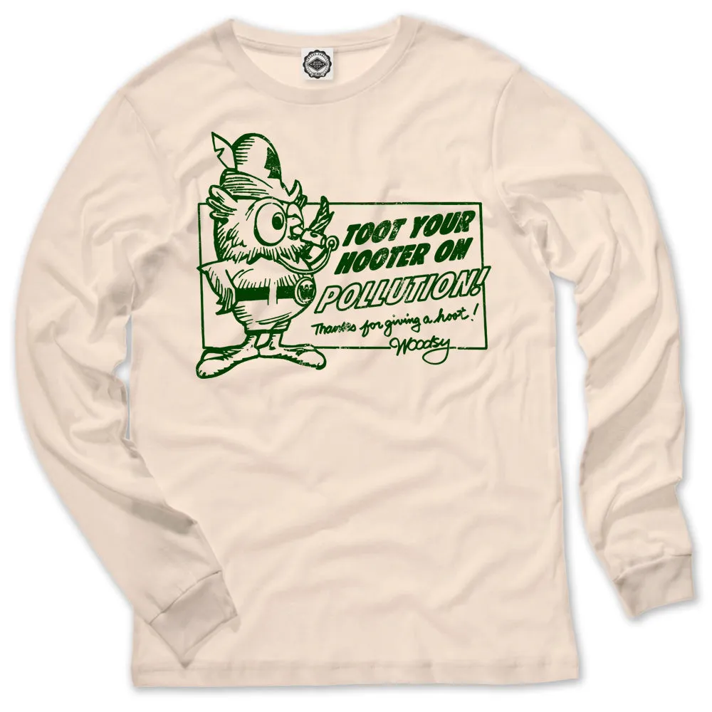 Woodsy Owl "Toot Your Hooter" Men's Long Sleeve Tee