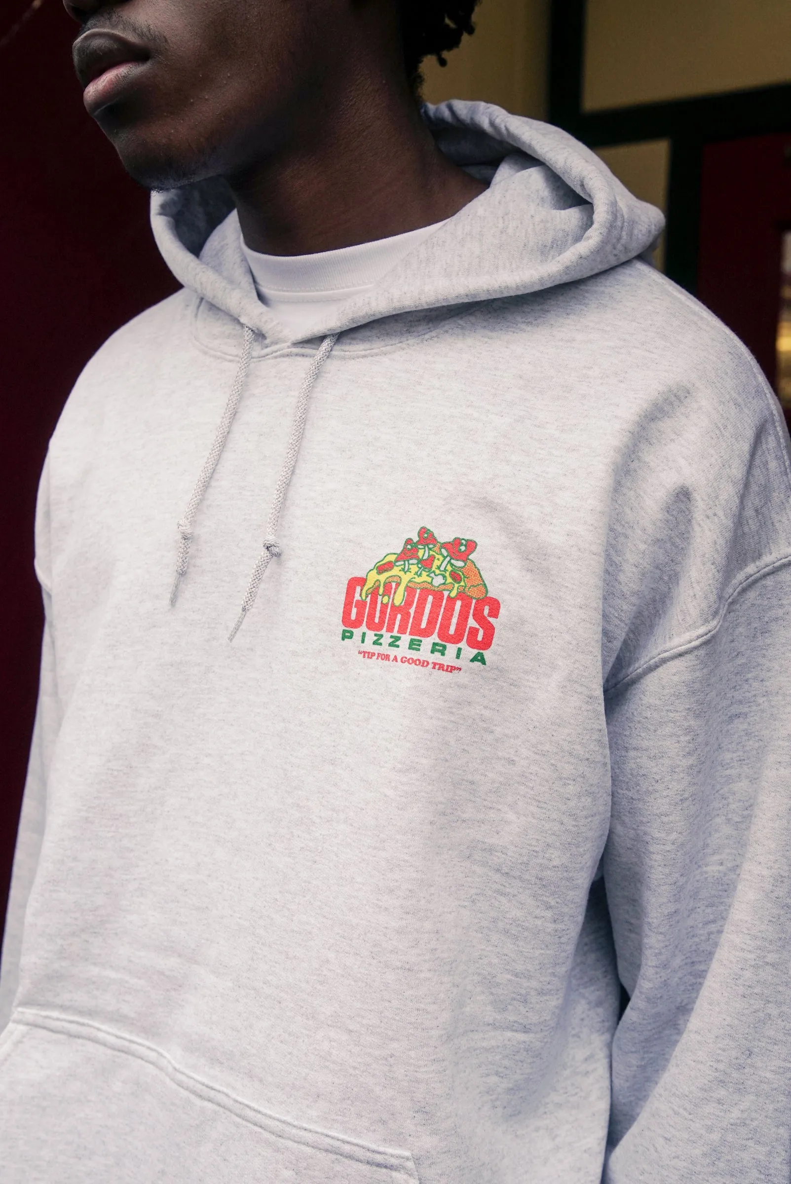 World Famous Gordos 'Good Trip' Hoodie - Ash Grey