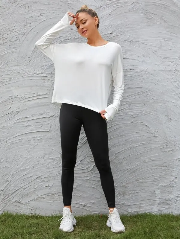 Yogi Spirit Thumbhole Drop Top
