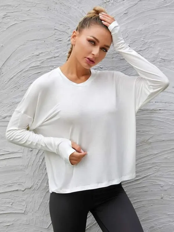 Yogi Spirit Thumbhole Drop Top