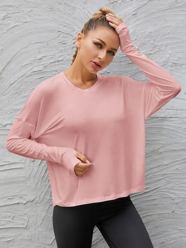 Yogi Spirit Thumbhole Drop Top
