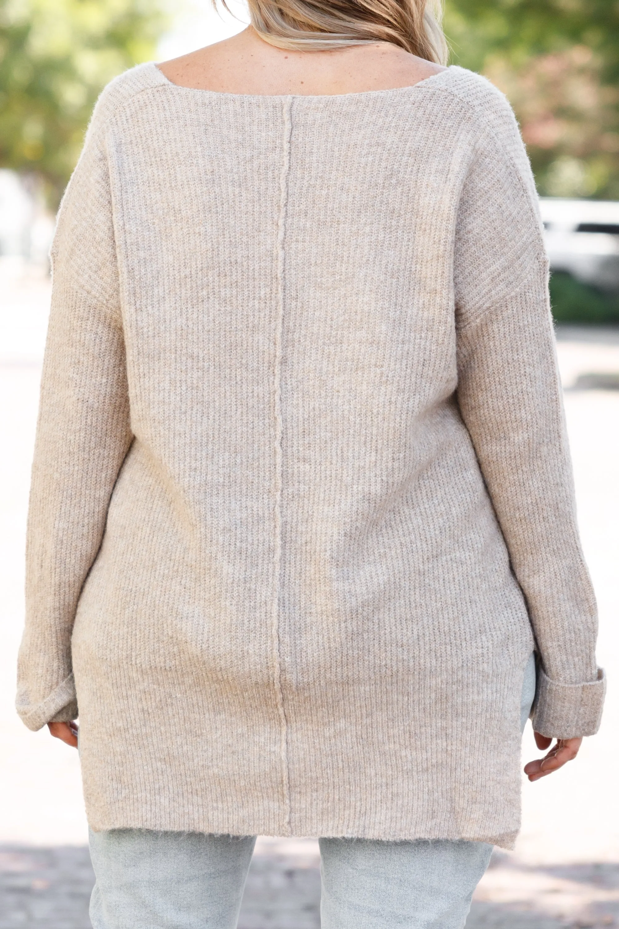 You're My Soft Spot Sweater, Beige