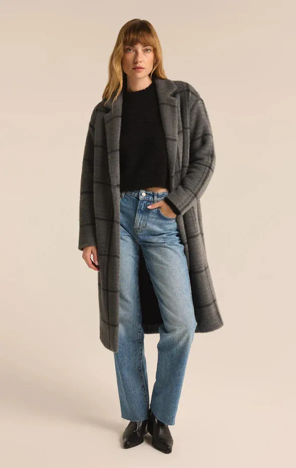 Z Supply Mason Windowpane Coat