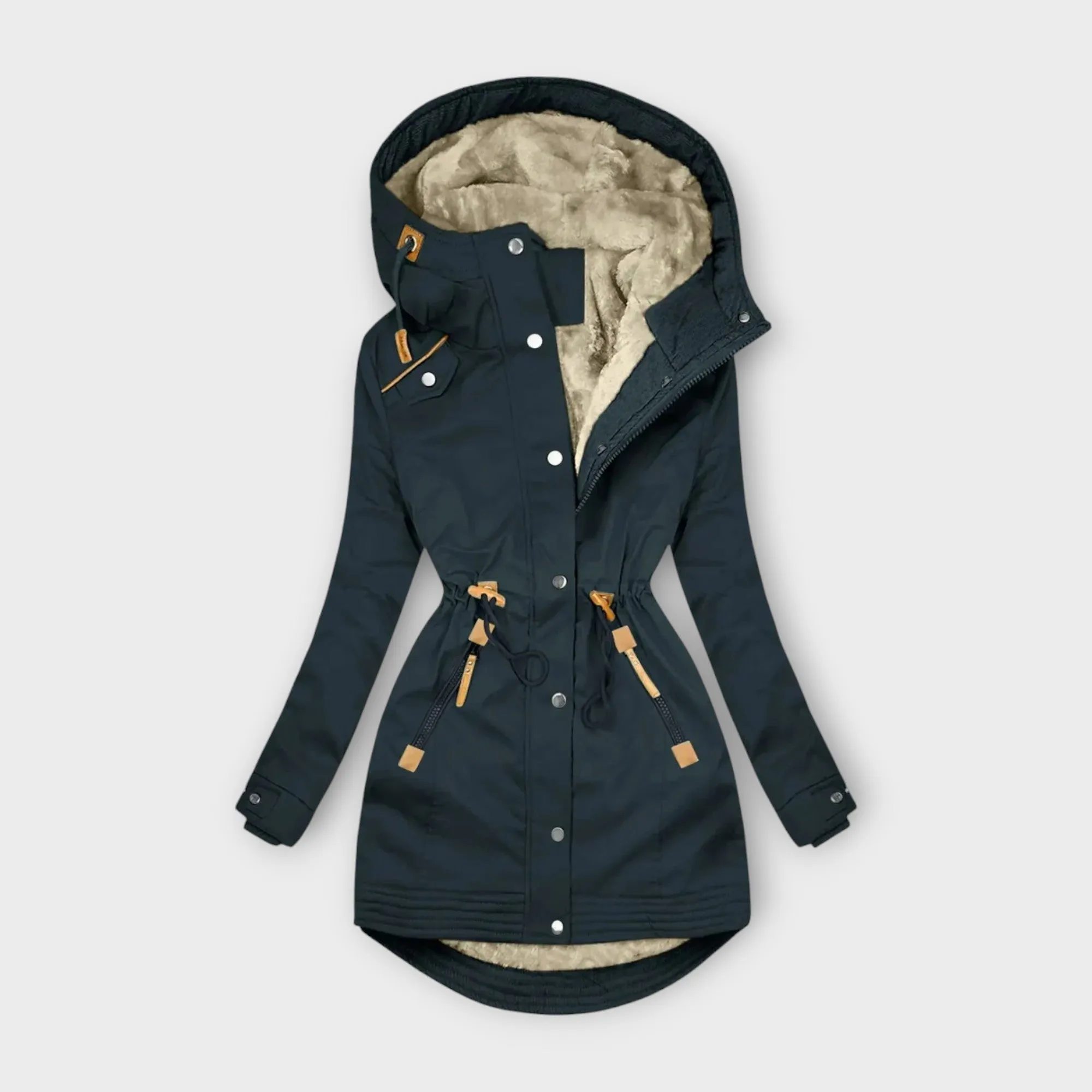 Zoe - Fleece Hooded Jacket